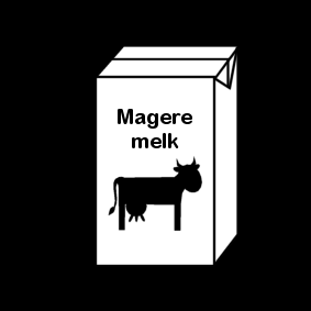 Melk Brik Mager