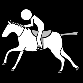 Paard Rijden Galop