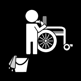 Wheelchair Brushing
