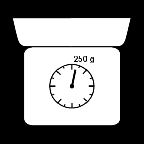 Weegschaal Keuken 250g