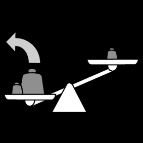 Weegschaal Balans Gewicht Wegdoen
