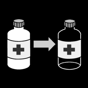 Medicatie Fles Uitnemen