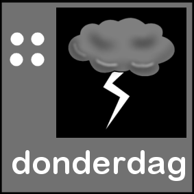 Donderdag Invul Contrast Sclera