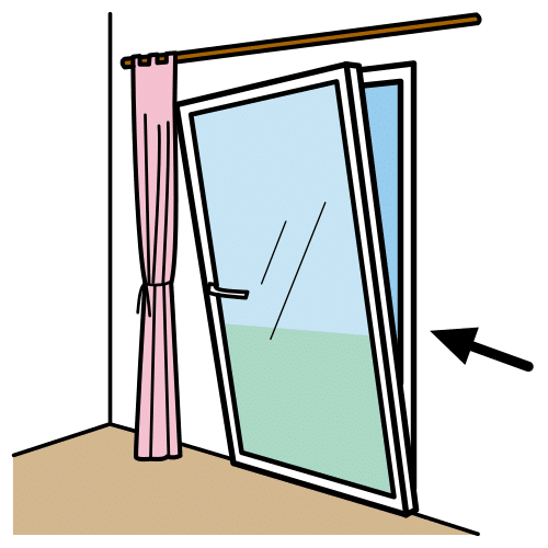 puerta oscilobatiente