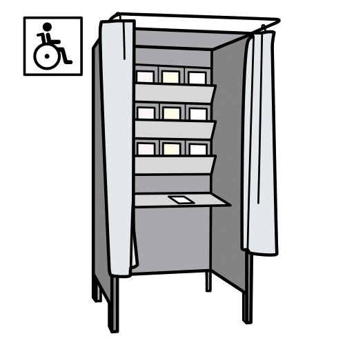 accessible polling both