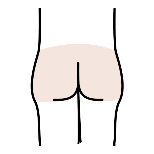 buttock