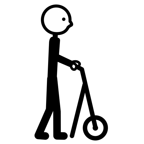 caminar con el andador