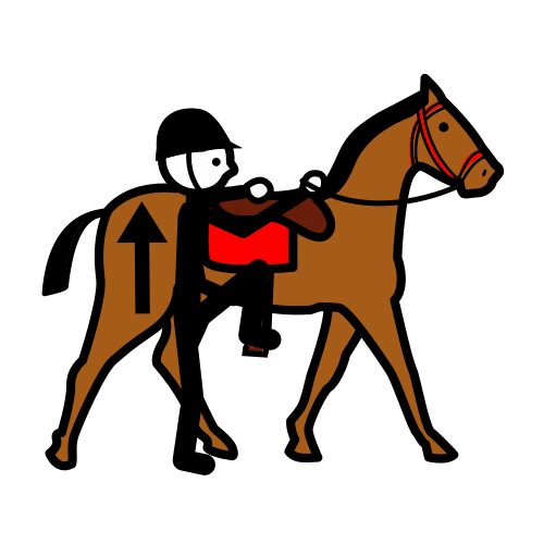 subir al caballo