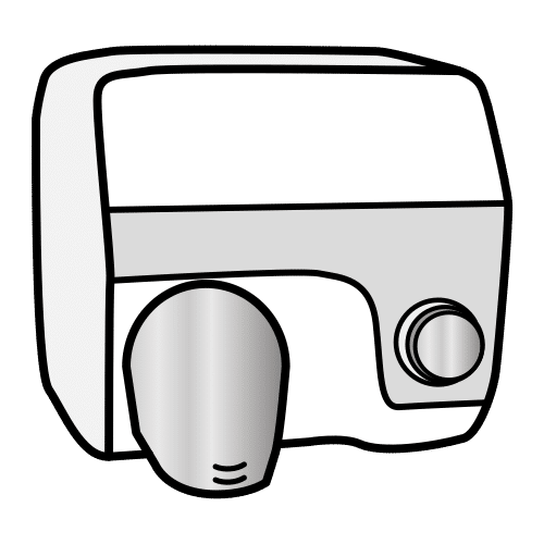 asciugamani elettrico