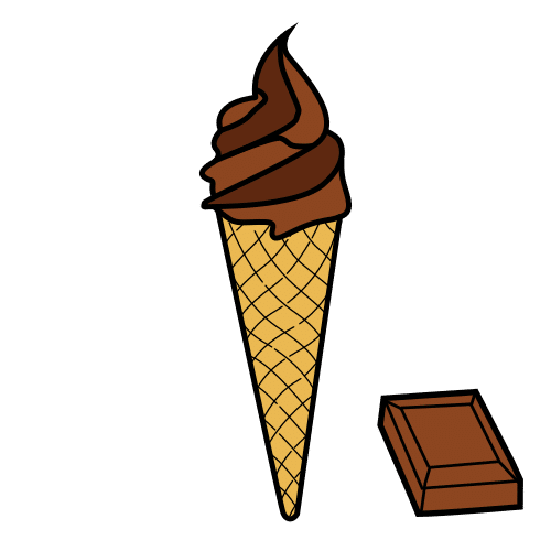chocolate cone