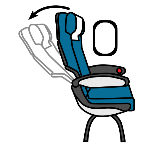 reclinar el asiento