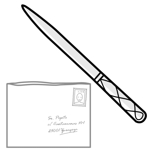 letter opener