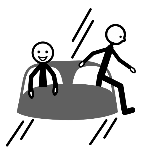 bajar de una atracciÃ³n