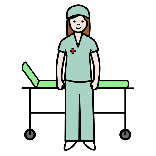 hospital attendant