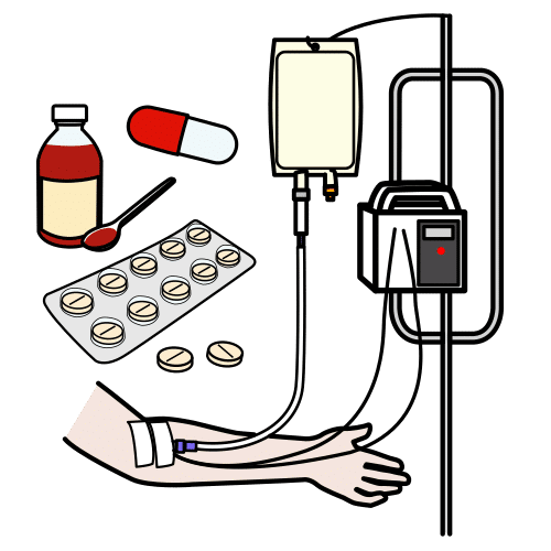 medicaciÃ³n intravenosa