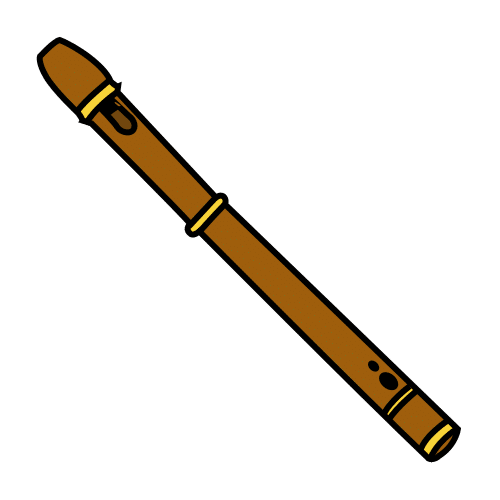 flauta de tres agujeros