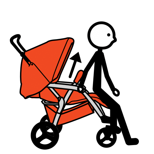 levantar de la silla