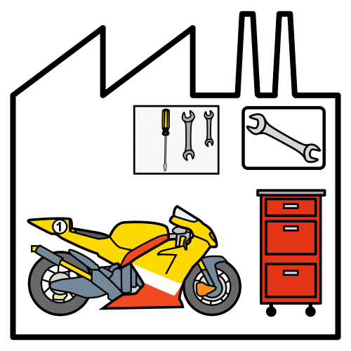 motorcycle workshop