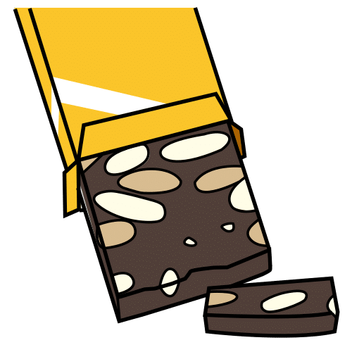 chocolate nougat