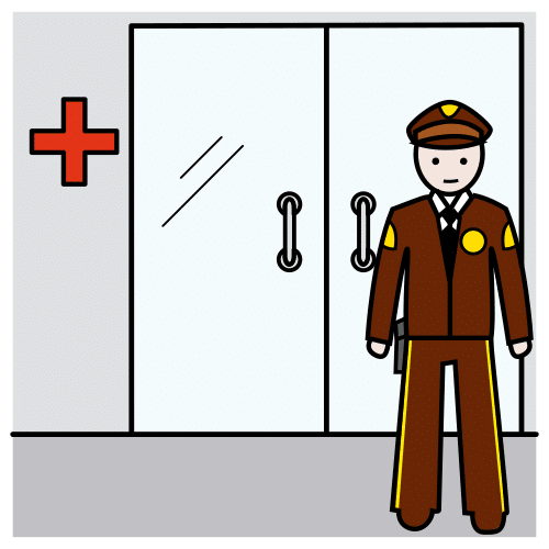 vigilante de seguridad