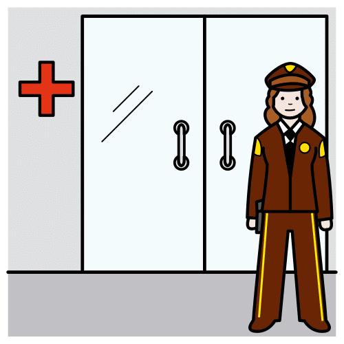 vigilante de seguridad