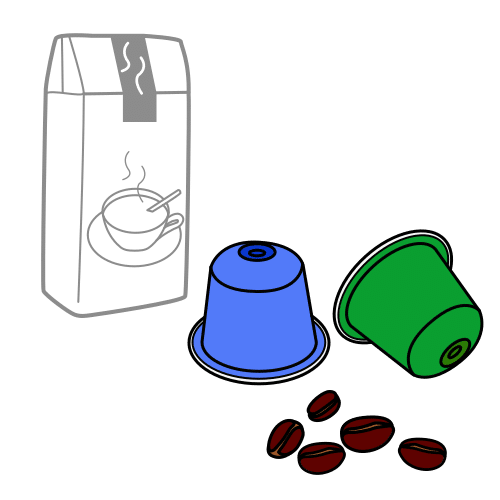 coffee capsules