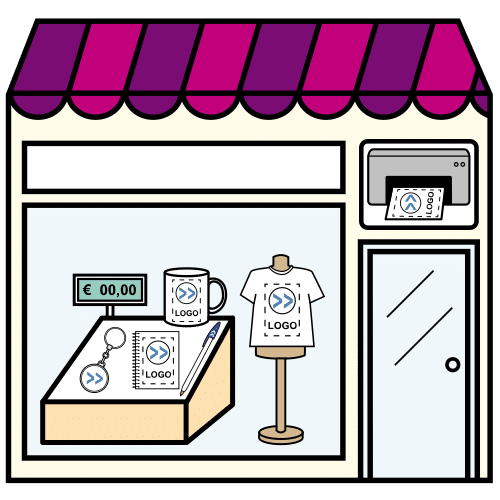 tienda de serigrafía