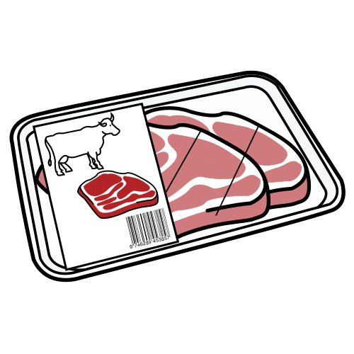 packaged veal meat in ARASAAC · Global Symbols