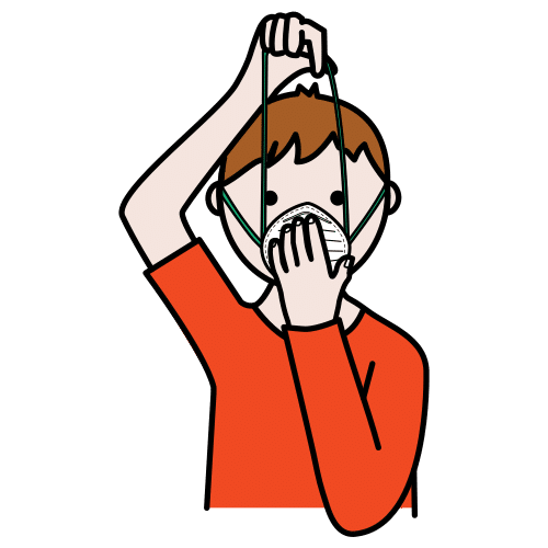 colocar la mascarilla