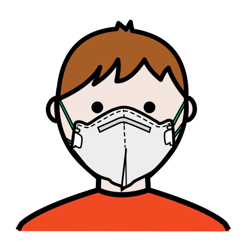 boy with mask