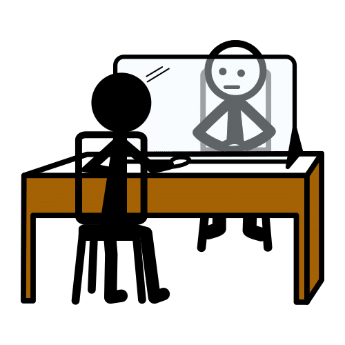 trabajar con mampara