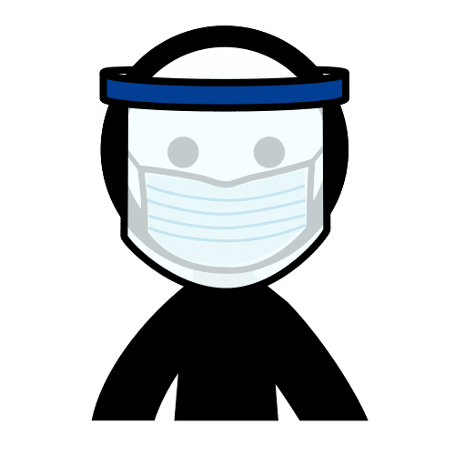 persona con pantalla