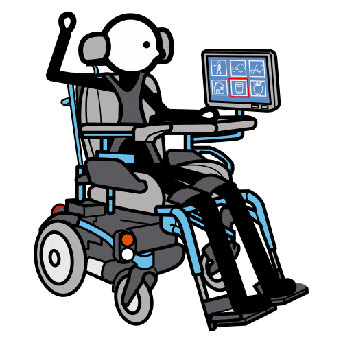 persona con parálisis cerebral