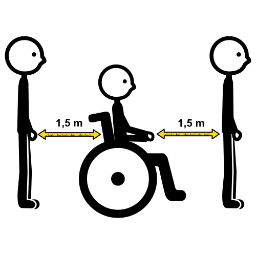 mantener la distancia de seguridad