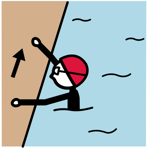 desplazar por el borde