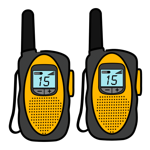 walkie-talkies