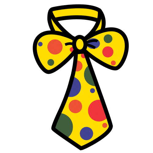 clown tie