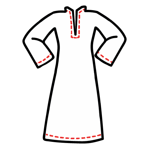 женска риза (носия)