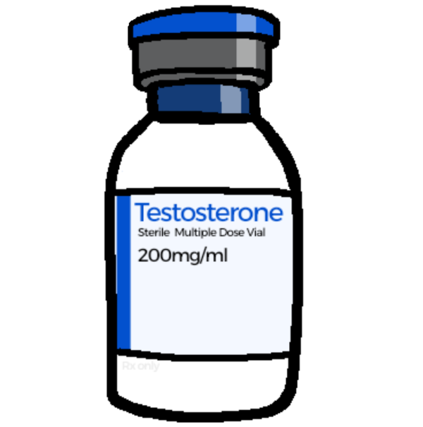 testosterone vial
