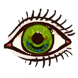 eye (green)
