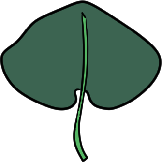 reniform (leaf shape)