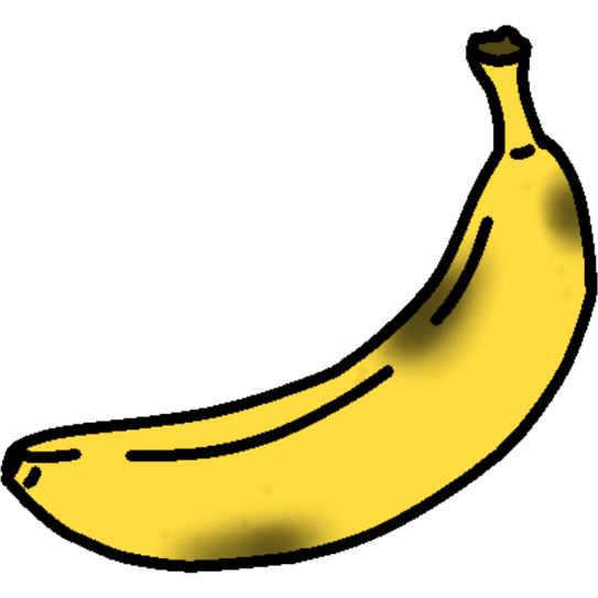 banana (overripe)