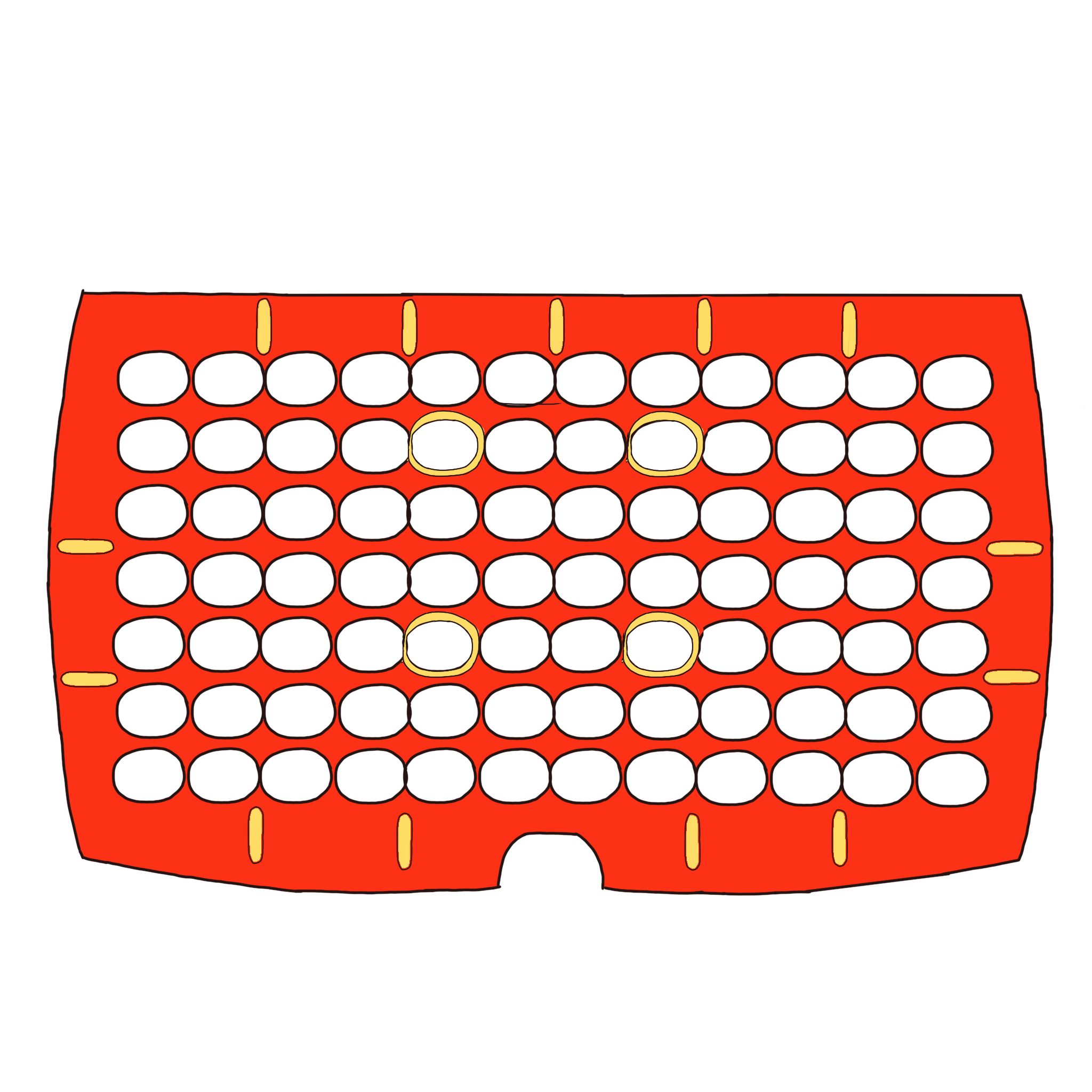 LAMP VI Tactile keyguide