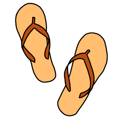 flip flops / thongs