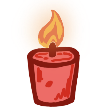 red candle