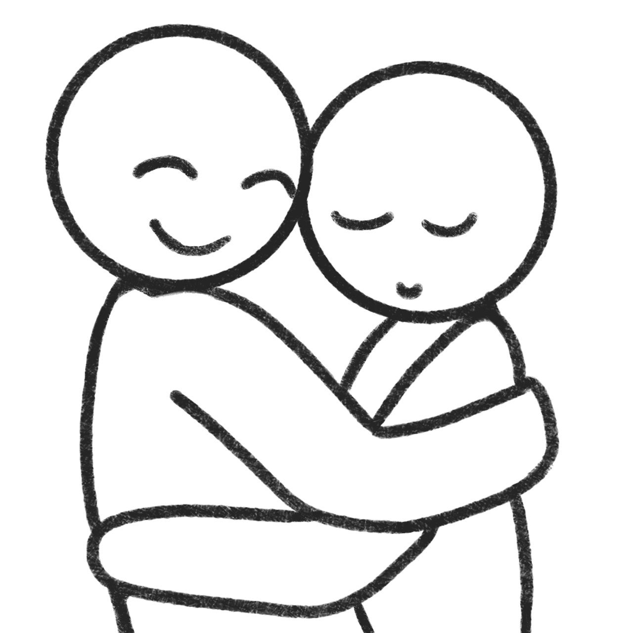 [symbol template] hug