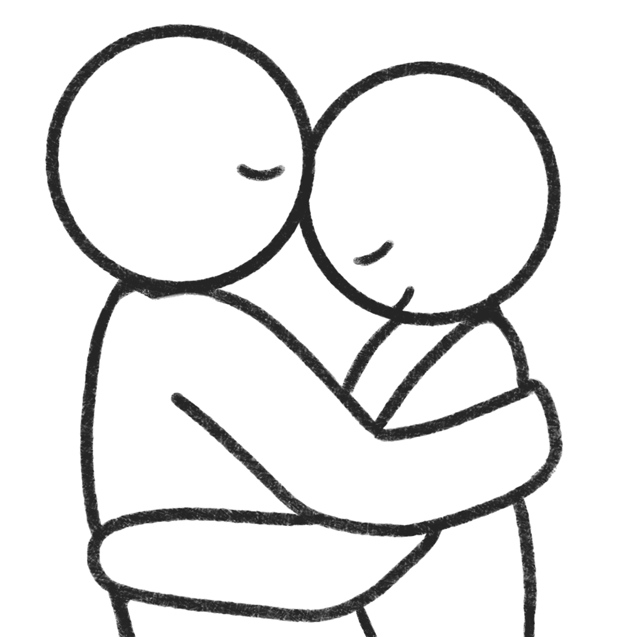 [symbol template] hug and kiss on forehead en AAC · Global Symbols