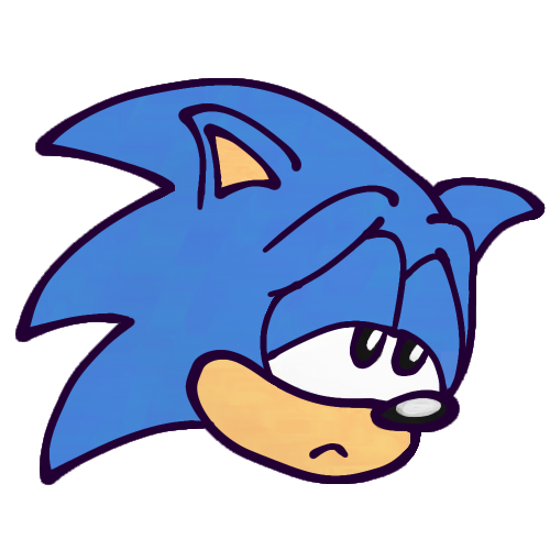 sad (Classic Sonic)