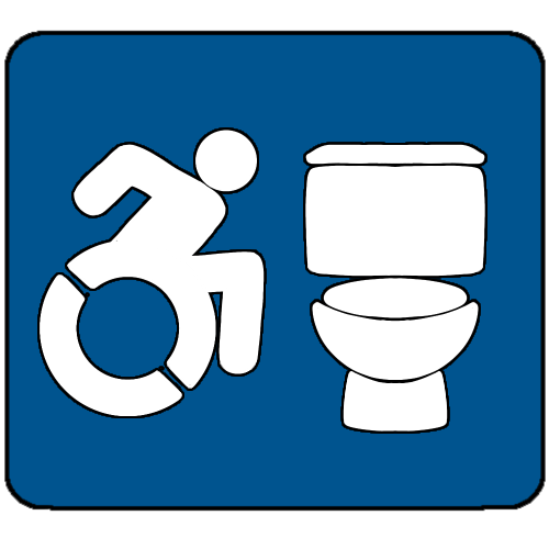 accessible restroom / disabled toilet