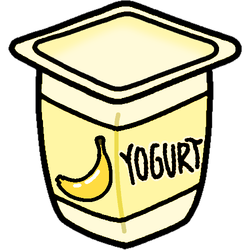 banana yoghurt